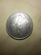 MONETA numismatica 50 lire
