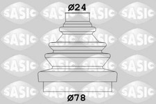 SASIC 2933013 Kit soffietto