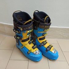 scarpone scialpinismo La Sportiva Sparkle woman 26.5 41 4 ganci giallo azzurro
