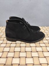 CHURCH'S SAHARA STIVALETTO UOMO CHUKKA IN SCAMOSCIATO BLU NAVY - UK 6 F 81