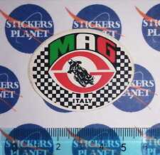 ADESIVO STICKER VINTAGE AUTOCOLLANT AUFKLEBER MOTO TUNING MAG MOTO CROSS  '80