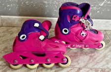 Roller bambina PLAY3 rosa-lilla Oxelo regolabili N. 34/35/36