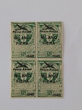 MILANO FIERA POSTA AEREA 1948