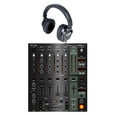 Behringer DJX900USB + hD-2000 Black-Set - Set mixer per DJ