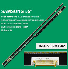 KIT 2 BARRE STRIP LED TV