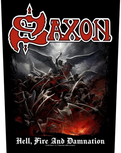 Saxon rückenaufnäher - saxon,