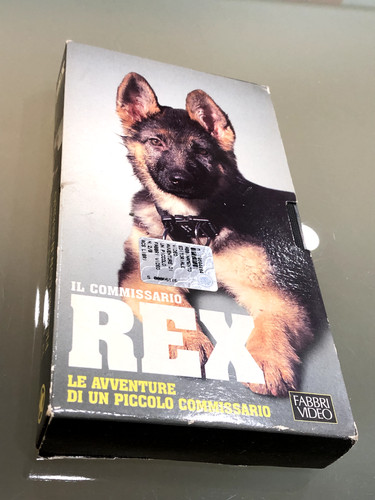 Vhs commissario rex le - il,