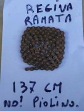 CATENA VINTAGE °°° REGINA Ramata °°° 137 CM con piolino EPOCA  ANCIEN EROICA