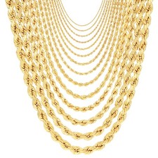 Collana con ciondolo in corda