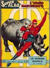 Super Albo 123 L'Uomo Mascherato Phantom Fratelli Spada 1965