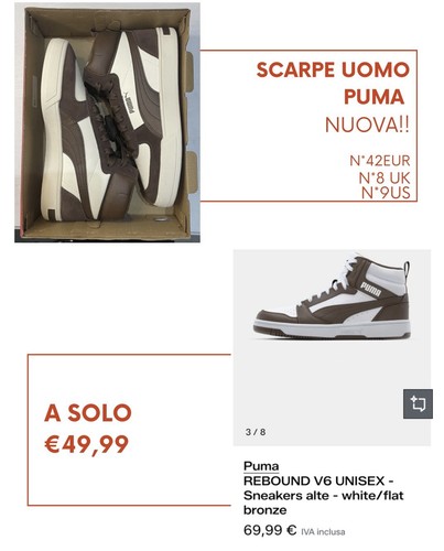 Puma scarpe uomo numero - uomo, 42