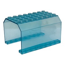 LEGO Trasparente Cristallo Blu