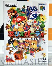 MARIO PARTY 1, NINTENDO 64, N64 NTSC JAPAN MARKET, COMPLETO, SUPER MARIO, GOOD C