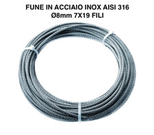 FUNE IN ACCIAIO INOX AISI 316