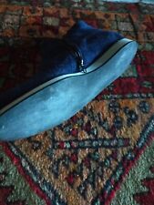 polacchino uomo in camoscio blu misura 40