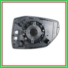 Piastra Specchio Destra Convessa-Termica Cromata Audi Q5 (Fy)-(Anno 2017-2020)