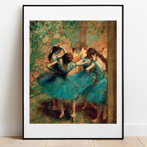 Degas danza stampa - degas,