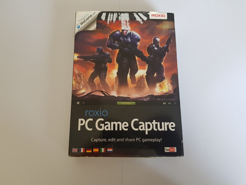Roxio game capture software - pc,