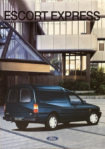 Ford escort express - express, depliant