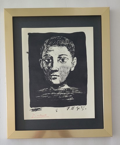 Pablo picasso 1955 firmato - +,