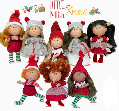 Bambola natalizia little mia - little,