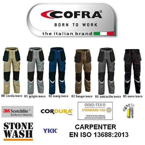 Pantalone lavoro con - da,