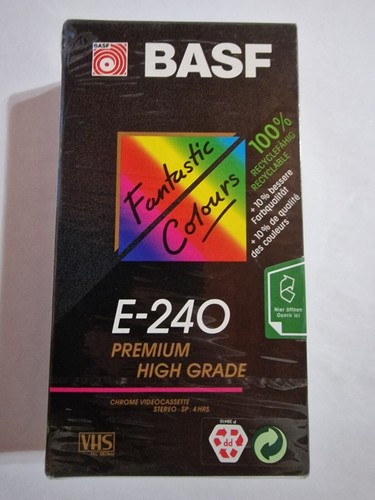 Vhs cassetta vuota basf - cassetta,
