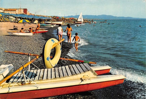 Cartolina cecina mare spiaggia - cartolina,