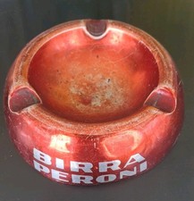 POSACENERE PUBBLICITARIO IN LATTA BIRRA PERONI ANNI 60/70 ORIGINALE 