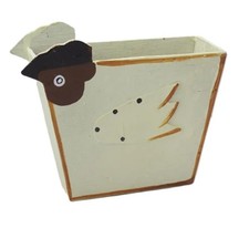 CONTENITORE IN LEGNO POLLO a