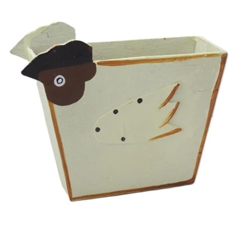 Contenitore legno pollo a - contenitore,