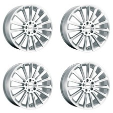 4 Cerchi Carmani 17 Fritz 8.5x20 ET23 5x112 WSSILB per Audi A4 A5 A6 A7 A8 Q2 Q3