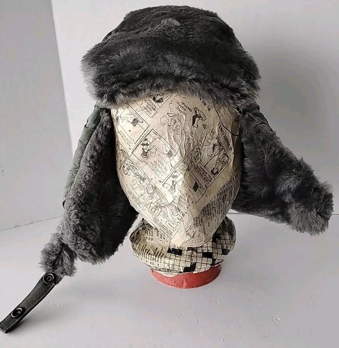 Casco vintage invernale
