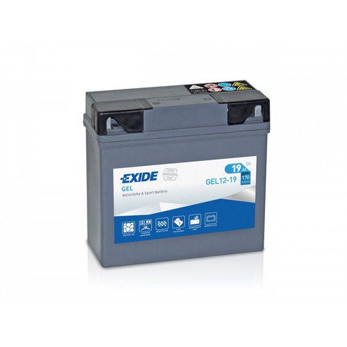 Batterie moto exide gel12 - exide, gel12-19