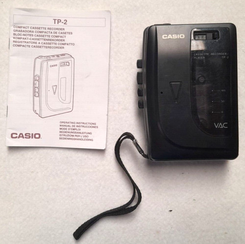 Walkman casio lettore - casio, tp-2