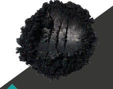 GT-LUX PIGMENTO IN POLVERE COLOR BLACK PEARL A BASE DI MICA PER LA COLORAZIONE D