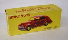 Repro box dinky - box, peugeot