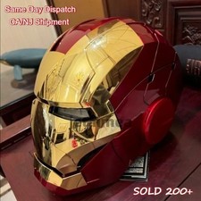 US! Iron Man Gold Mask Cosplay