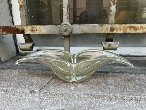 Vaso vetro murano 40 50s - vetro,