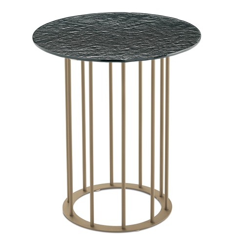 Tavolino basso rotondo moderno