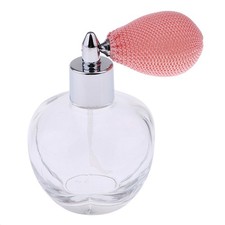 Bouteille de Parfum Rechargeable Vide en Cristal avec Atomiseur Court 100ml