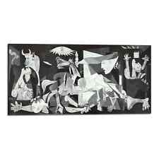 Quadro stampa su tela con vernice effetto dipinto - pablo picasso Guernica