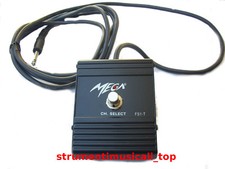 Pedale Footswitch Amplificatore Chitarra cambio canale con cavo Jack da 3 metri