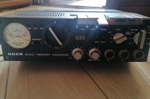 Uher 4000 report monitor - report,