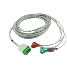 Cavo ECG a scatto compatibile