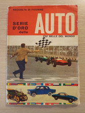Album Baggioli Auto Più Belle del Mondo da recupero con 100 Figurine 1965 ▓