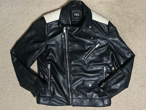 Zara giacca moto - moto, ecopelle