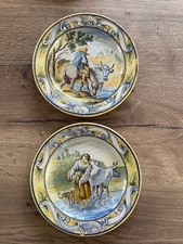 Ancienne paire assiettes en - d'assiettes,