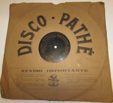 Disco Disque pathè Scintille