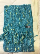 Sciarpa pashmina donna celeste